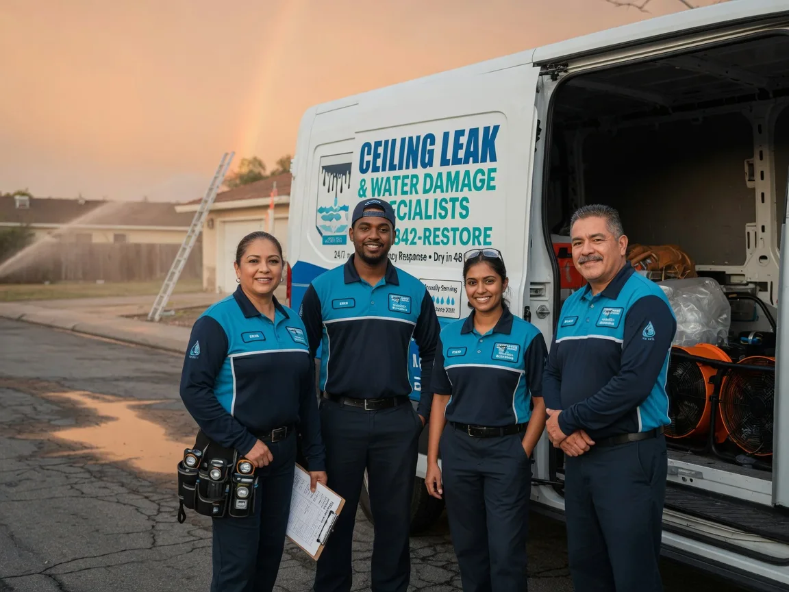 Ceiling Leak Cleanup company in South Bloomingville, OH