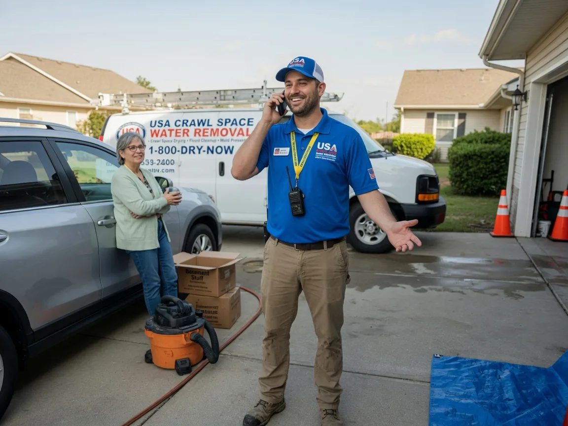 Crawl Space Water Removal South Bloomingville, OH FAQs